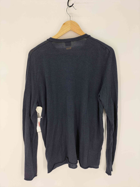 ヒューゴボス HUGO BOSS ヘンリーネック L/S カットソー メンズ M