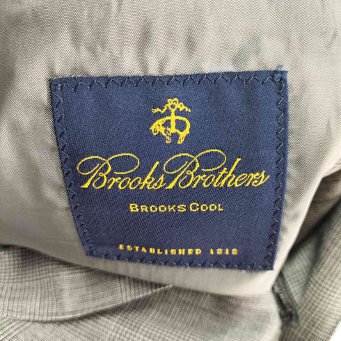 ブルックスブラザーズ BROOKS BROTHERS BROOKSCOOL グレンチェック2Bテーラードジャケット メンズ 32