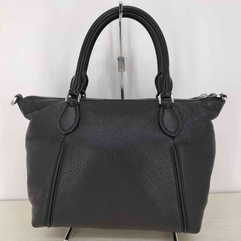 マイケルコース Michael Kors ロゴチャーム付き レザー ハンドバッグ レディース