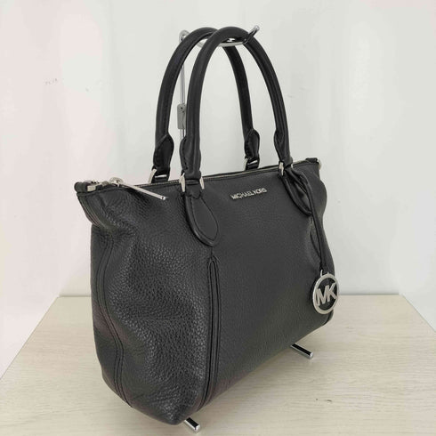 マイケルコース Michael Kors ロゴチャーム付き レザー ハンドバッグ レディース
