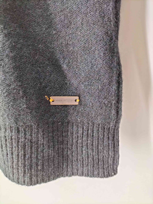 ヒューゴボス HUGO BOSS クルーネック ウールニット メンズ L