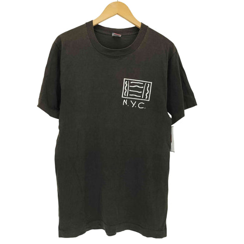 フルーツオブザルーム FRUIT OF THE LOOM 80~90s USA製 プリントクルーネックTシャツ メンズ M