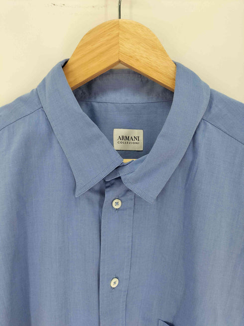 アルマーニコレツィオーニ ARMANI COLLEZIONI ボタンダウン L/S シャツ メンズ 46