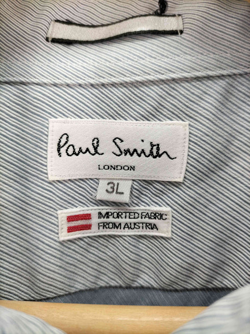 ポールスミス Paul Smith ストライプ柄 L/S シャツ メンズ 3L