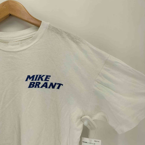 シングルステッチ フロントプリントクルーネックTシャツ メンズ