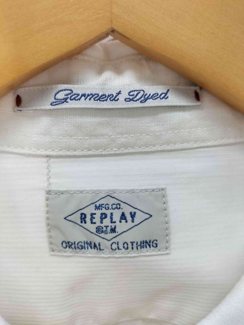 リプレイ REPLAY L/S リネンシャツ メンズ L