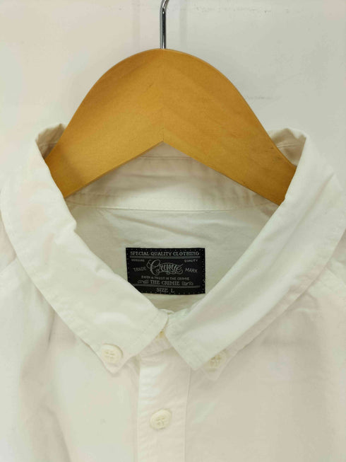 クライミー THE CRIMIE ワッペンロゴ L/S ボタンダウンシャツ メンズ L