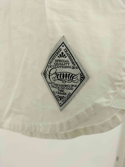 クライミー THE CRIMIE ワッペンロゴ L/S ボタンダウンシャツ メンズ L