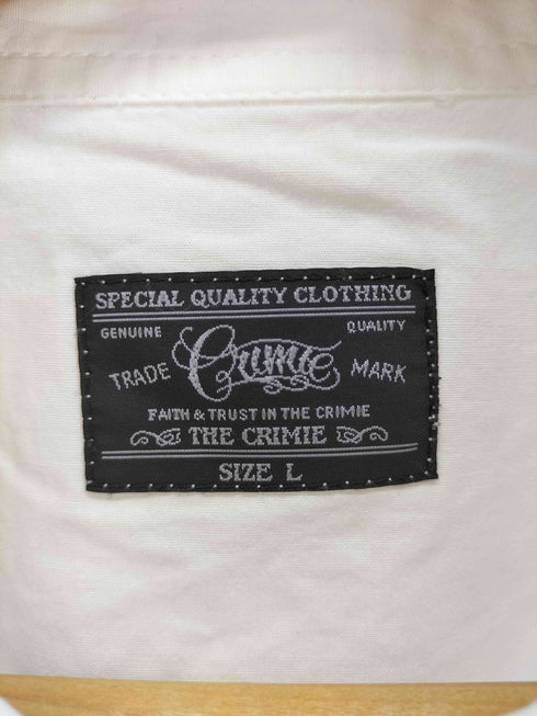 クライミー THE CRIMIE ワッペンロゴ L/S ボタンダウンシャツ メンズ L