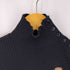 ポロラルフローレン POLO RALPH LAUREN ワッペン ハイネック リブニット プルオーバー レディース import:M