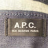 アーペーセー A.P.C. ロゴプリント デニム トートバッグ レディース