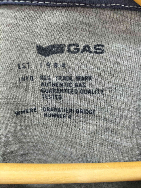 ガス GAS イタリア製 L/S カットソー メンズ