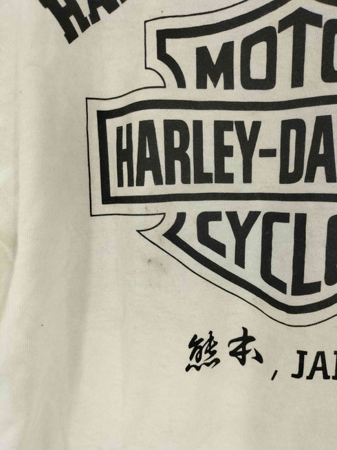 ハーレーダビッドソン HARLEY-DAVIDSON 熊本 プリント クルーネックTシャツ メンズ JPN:M