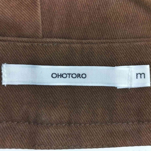 オオトロ OHOTORO タック ワイドパンツ レディース JPN:M