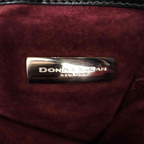 ダナキャランニューヨーク DKNY 00S レザー フラップ ショルダーバッグ レディース