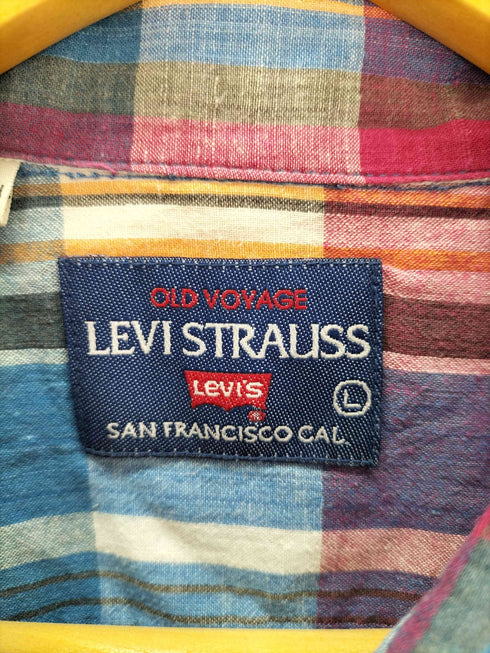 リーバイス Levis マドラスチェック チェック柄 シャツ メンズ JPN:L