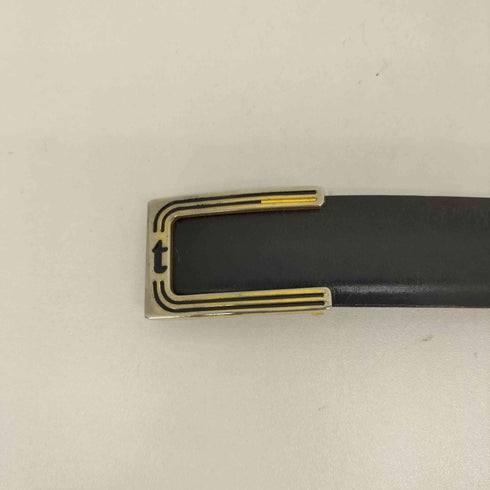 アテストーニ a.testoni ゴールドバックル レザー ベルト メンズ