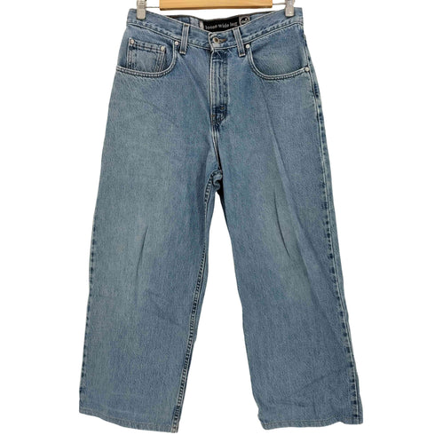 リーバイス Levis 1998年10月製 USA製 ボタン裏513 SilverTab LOOSE WIDE LEG デニムパンツ メンズ W30 L32
