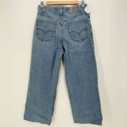 リーバイス Levis 1998年10月製 USA製 ボタン裏513 SilverTab LOOSE WIDE LEG デニムパンツ メンズ W30 L32