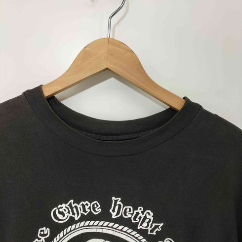 ヘインズ Hanes 90s USA製 トーテンコップ ナチスカル Tシャツ メンズ import:XL