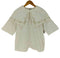 クラネ CLANE BIG COLLAR EMBROIDERY TOPS レディース JPN:1