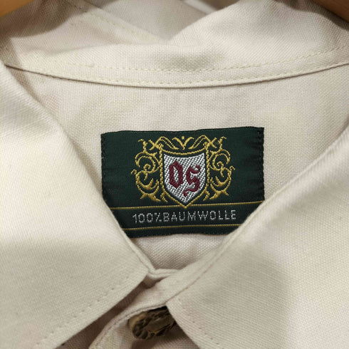 90s OS Trachten チロリアンシャツ メンズ