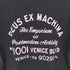 デウスエクスマキナ Deus Ex Machina 両面プリントロゴ クルーネック S/S Tシャツ メンズ L