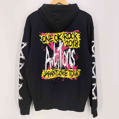 背面プリント 2018 Japan Dome Tour バンド ジップアップパーカー メンズ JPN:M