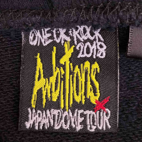背面プリント 2018 Japan Dome Tour バンド ジップアップパーカー メンズ JPN:M
