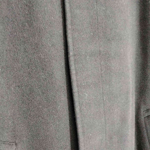 バーバリーロンドン BURBERRY LONDON cashmere カシミヤ混 比翼ステンカラーコート メンズ 170