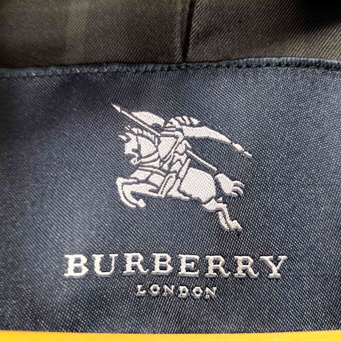 バーバリーロンドン BURBERRY LONDON cashmere カシミヤ混 比翼ステンカラーコート メンズ 170