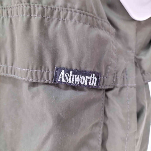 アシュワース ASHWORTH USA製 アノラック ハーフジップ プルオーバージャケット メンズ import:L