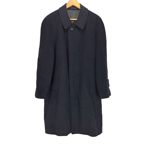 MAGKAISER pure cashmere カシミヤ100 比翼ステンカラーコート メンズ A5