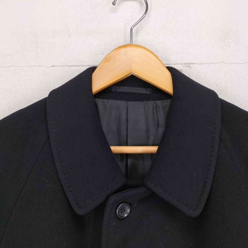 MAGKAISER pure cashmere カシミヤ100 比翼ステンカラーコート メンズ A5