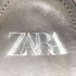 ザラ ZARA チェーン付き バイカラーローファー メンズ EU40