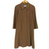 バーバリーズ BURBERRYS cashmere カシミヤ混比翼ステンカラーコート レディース 7AR
