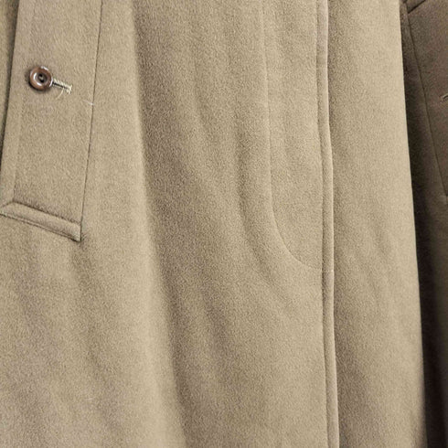 バーバリーズ BURBERRYS cashmere カシミヤ混比翼ステンカラーコート レディース 7AR