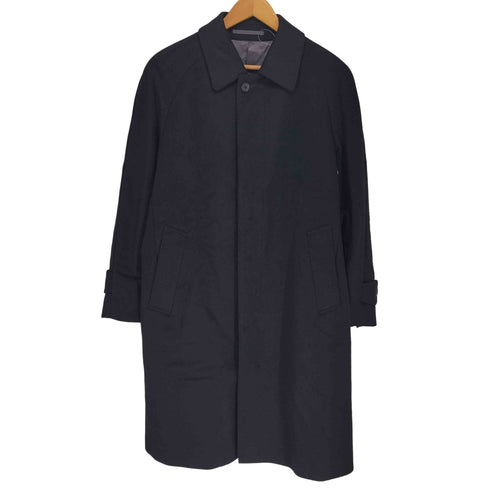 ゴタイリク 五大陸 CASHMERE カシミヤ100% 比翼 ステンカラーコート メンズ JPN:L