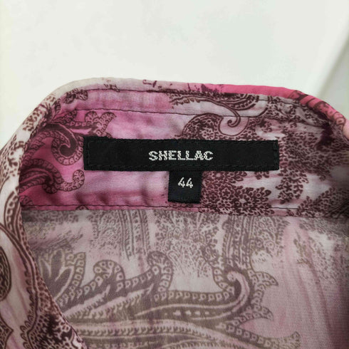 シェラック SHELLAC 総柄 半袖 シャツ Y2K メンズ JPN:44