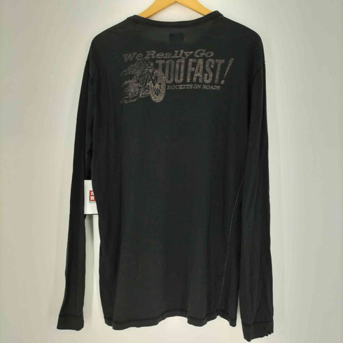 リプレイ REPLAY バックデザイン L/S クルーネックカットソー メンズ XL