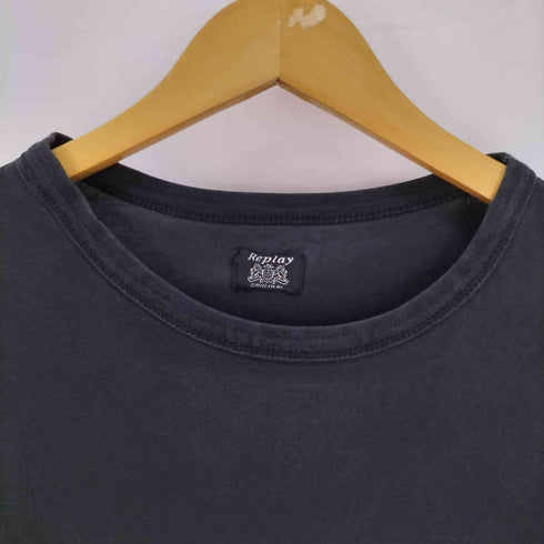 リプレイ REPLAY バックデザイン L/S クルーネックカットソー メンズ XL