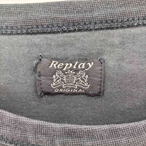 リプレイ REPLAY バックデザイン L/S クルーネックカットソー メンズ XL