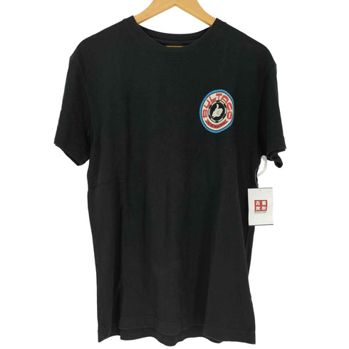 スカルワークス SKULL WORKS BULTACO 両面プリントロゴ クルーネック Tシャツ メンズ JPN:XL