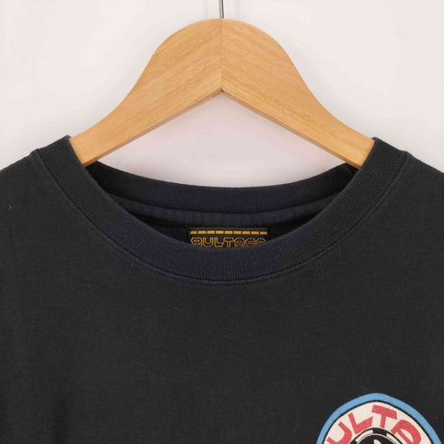 スカルワークス SKULL WORKS BULTACO 両面プリントロゴ クルーネック Tシャツ メンズ JPN:XL
