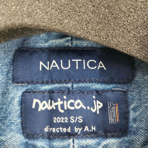 ノーティカ NAUTICA ボタンダウン ビッグデニム L/S シャツ メンズ import:M