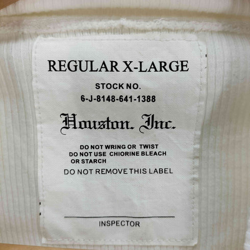 ヒューストン HOUSTON コマンドジップTシャツ メンズ REGULAR X-LARGE