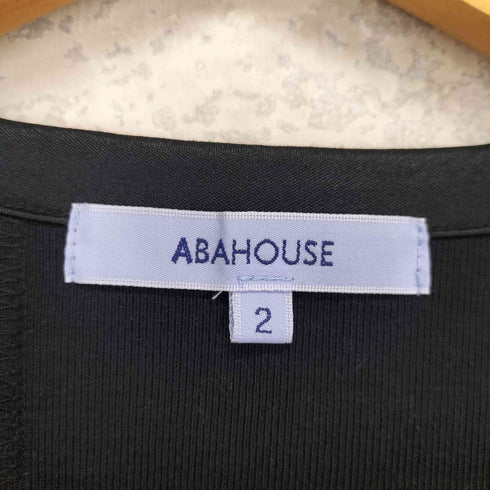 アバハウス ABAHOUSE ベロア切替 Vネック カットソー Y2K メンズ 2