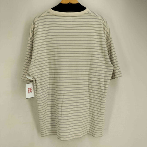 スティーブンアラン Steven Alan MVS BORDER SHORT SLEEVE TEE メンズ import:XL