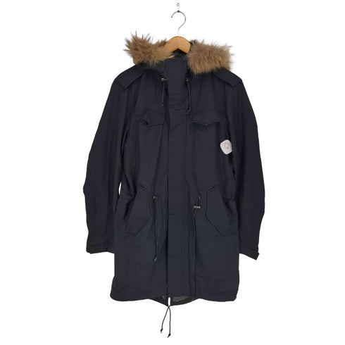 ジュンメン JUN MEN Y2K J LINE ラクーンファー モッズコート メンズ L1