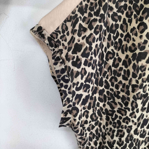 ウィークエンドマックスマーラ Weekend Max Mara センタープリーツ レオパード ブラウス レディース